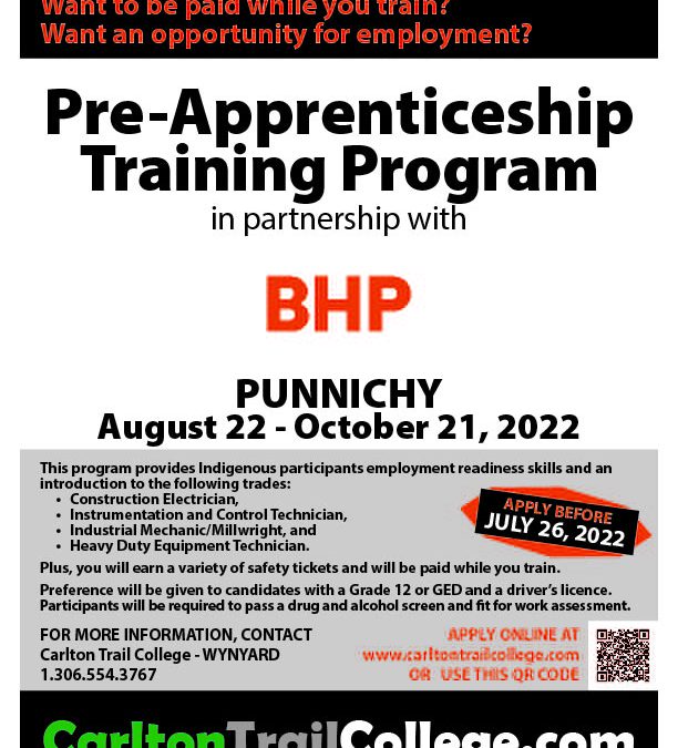 Pre-Apprenticeship Training Program